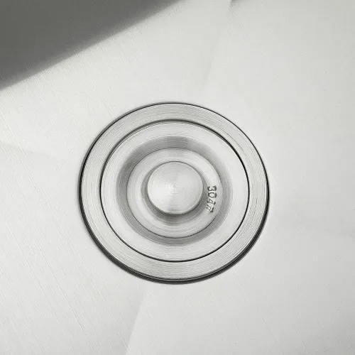 Мойка нерж. врезная GAPPO 50х50х21,5 см тол. 3 мм, сатин (сифон, коландер) GS5050