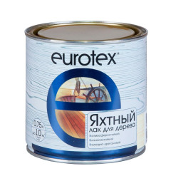 Лак яхтный EUROTEX глянцевый 0,75л
