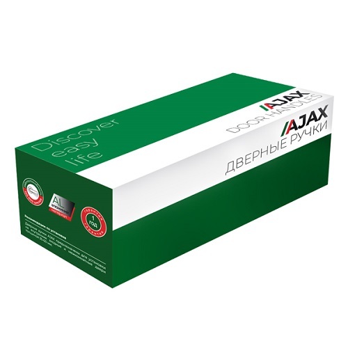 Ручки раздельные AJAX SPLINE JK BL-24 черный (44337)
