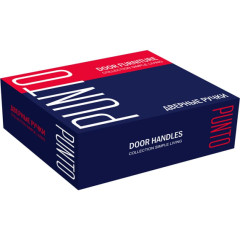 Ручки раздельные PUNTO PLUTON K.QR52.GR/CP-23 графит/хром (37013)