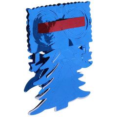 Мишура-гирлянда СНОУ БУМ (377-569) растяжка 200х15см, ПВХ,фольгированная, 2 цвета