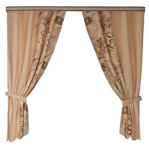 Комплект Портьер Ле-Гранд Бона 140*160, с подхватами (В уп. 2шт.) (ЦЕНА ЗА УП.)