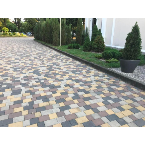Плитка тротуарная вп  Новый город 60 (Грей) ЯР (кратно ряду 1,145м2 (13,74 м2/п)