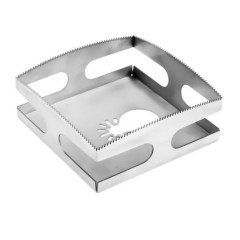 Насадка для резака ТУНДРА 95х95х40мм, квадратный резак для гипсокартона, дерева, пластика (9022543)