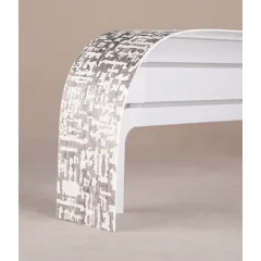 Карниз Ле-Гранд Бруно 2,0м (2ряд) серебро-патина с поворотами (3)