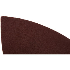 Насадка для резака ПРАКТИКА (240-423) шлиф.листы, дельта, VELCRO БЕЗ отверстий 80 мм, P40, 80, 120, 240, набор 12 шт.