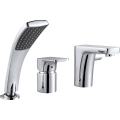 Смеситель для ванны врезной D&K на 3 отверстия DA1434901