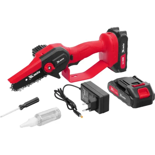 Акк Пила цепная MTX MCS-100, 20В (58640) (*15)