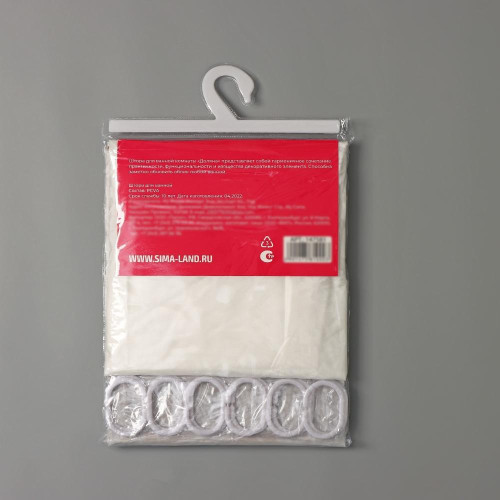 Шторка для ванной ДОЛЯНА 