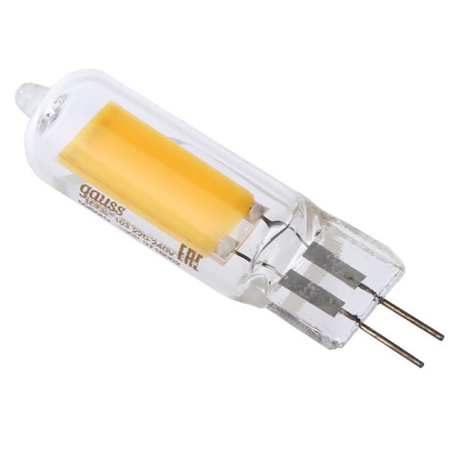Лампа G4 светодиод.5,5Вт 3000К GAUSS (480Lm)