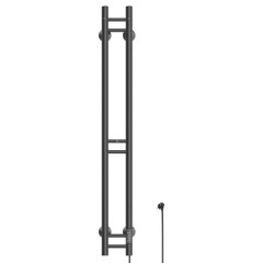 Полотенцесушитель электр. MIXLINE MOON GRAPHITE 120/10, таймер