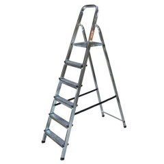 Стремянка ВИХРЬ СС 1х6 сталь 6 ступ. (73/5/1/10)