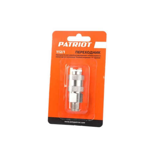 Адаптер пневмо PATRIOT 112/1 (Rapid 1/4M)