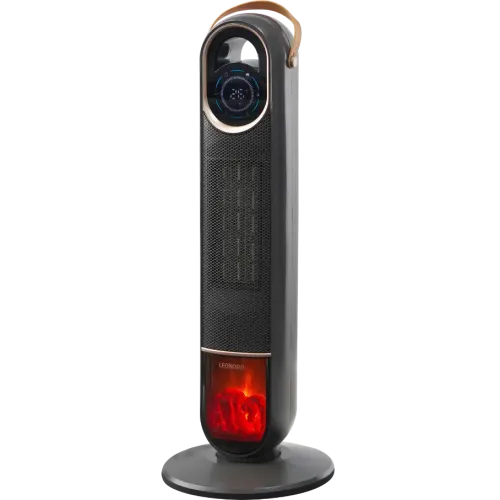 Тепловентилятор LEONORD LPTC-6007K, 2 кВт, керам, эффект пламени