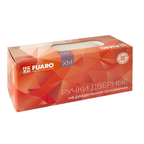 /Ручки раздельные FUARO SPACE XM GR/CP-23 графит/хром
