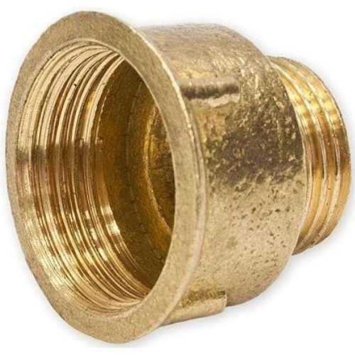 Переходник латунный ф 1/2