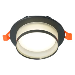 Свет. точ. Feron DL500 GX53 круг черный(51086)