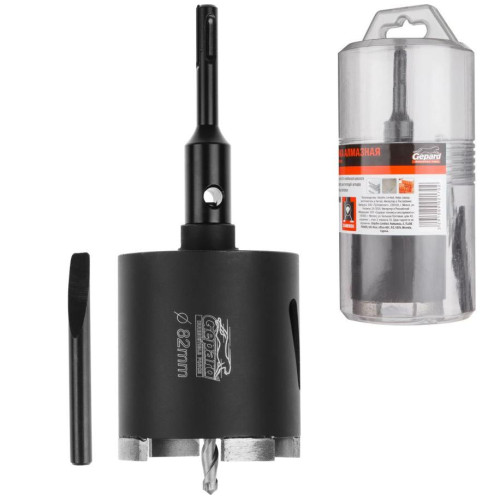 Коронка алмаз. GEPARD д/жб 82мм (GP2078-82)