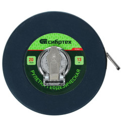 Рулетка СИБРТЕХ геодезическая 20 м (31261)