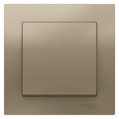 Выключатель 1-кл AtlasDesign 10А в сборе шампань SchE ATN000512