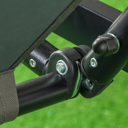 Качели садовые 3-х мест 175*110*163см до 200кг, серые Green Days (352962)