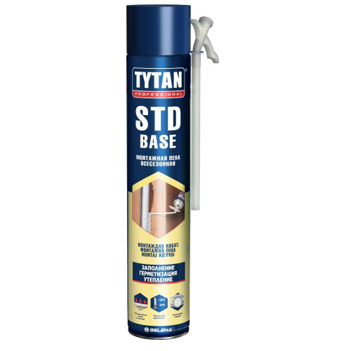 Пена монтажная TYTAN Professional STD Base всесезонная 750мл (15874)
