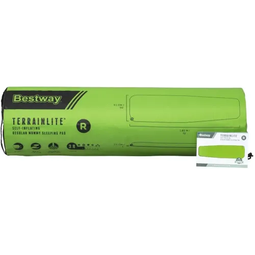Коврик самонадувающийся туристический Bestway TerrainLite 183х51х2,5см (69620BW)