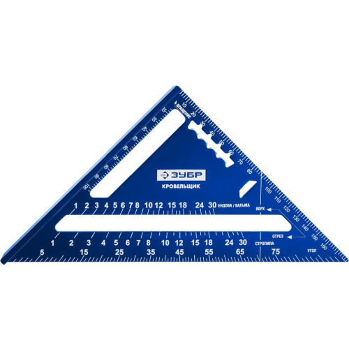 Угольник Свенсона ЗУБР Кровельщик 180 мм (34391-18)