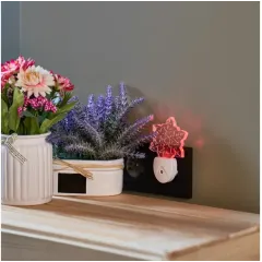 Светильник-ночник (LED) REXANT СНЕЖИНКА ХАМЕЛЕОН свечение мультиколор 7 цветов 230 В 75-0317