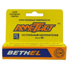 Сварка холодная АМЕТИСТ 58гр. в тубе, сталь (285320)