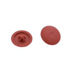 Заглушка на шуруп pz2 (50шт.) красный кирпич