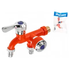 Кран пластиковый садовый AV Engineering ф 1/2
