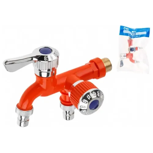 Кран пластиковый садовый AV Engineering ф 1/2