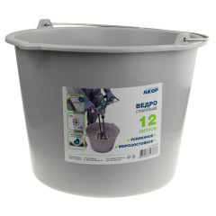 Ведро пластик Акор Мастер ударопрочное 12 л