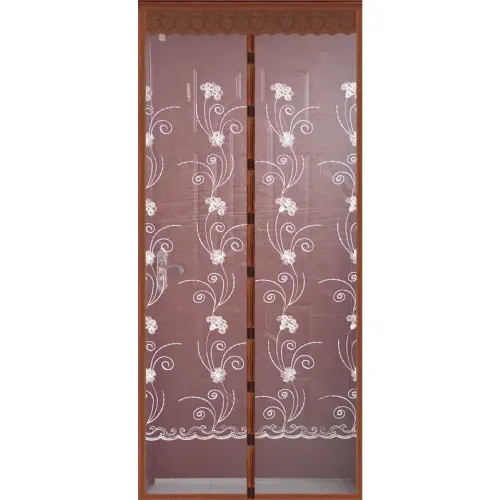 Штора антимоскитная для двери на магнитах DX image XH-02 BROWN 100х210см