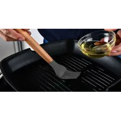 Кисточка силиконовая PERFECTO LINEA EcoVillage серая (21-273814)