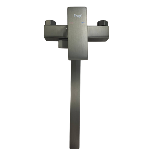Смеситель для ванны FRAP F2291-9 оружейная сталь