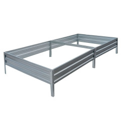 Грядка оцинкованная высокая удлиненная (4000х1000х470 мм)