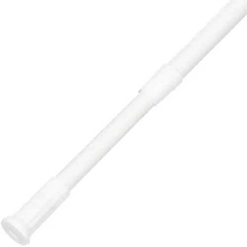 Карниз для ванной 140-260 см, телескопический, белый, Y3-817 (318037)