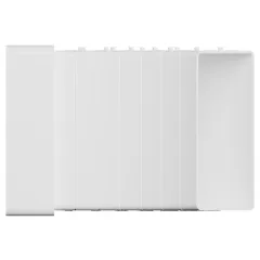 Колено плоское вертикальное разноугловое 511KRPV