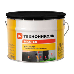 Мастика битумная Aquamast для фундаментов 10кг