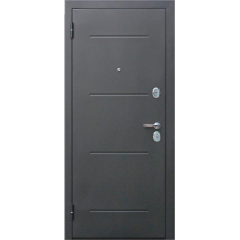 Дверь метал. 7,5 см Гарда муар/Белый ясень (2050*860, Левая)