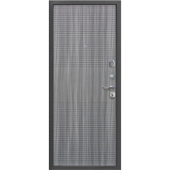 Дверь метал. 7,5 см Гарда муар/Венге тобакко (2050*860, Правая)