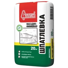 Шпатлёвка СТАРАТЕЛИ Фасадно-финишная 20 кг