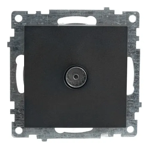 Розетка TV Катрин графит GLS00-7108-06