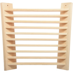 Абажур угловой Жалюзи 38,5*35*6см, липа 