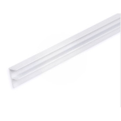 Планка д/панелей угловая алюм. 6мм белый(КА-1022124)