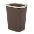 Контейнер для мусора Violet Tandem 20л слоновая кость/шоколад (516053)