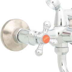 Смеситель для ванны G-LAUF JML7-A605, круглый поворотный излив