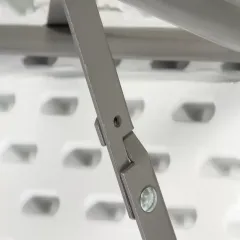 Стол садовый Марьяна NEO 152х152х74см круглый, пластиковая столешница, белый (495356)